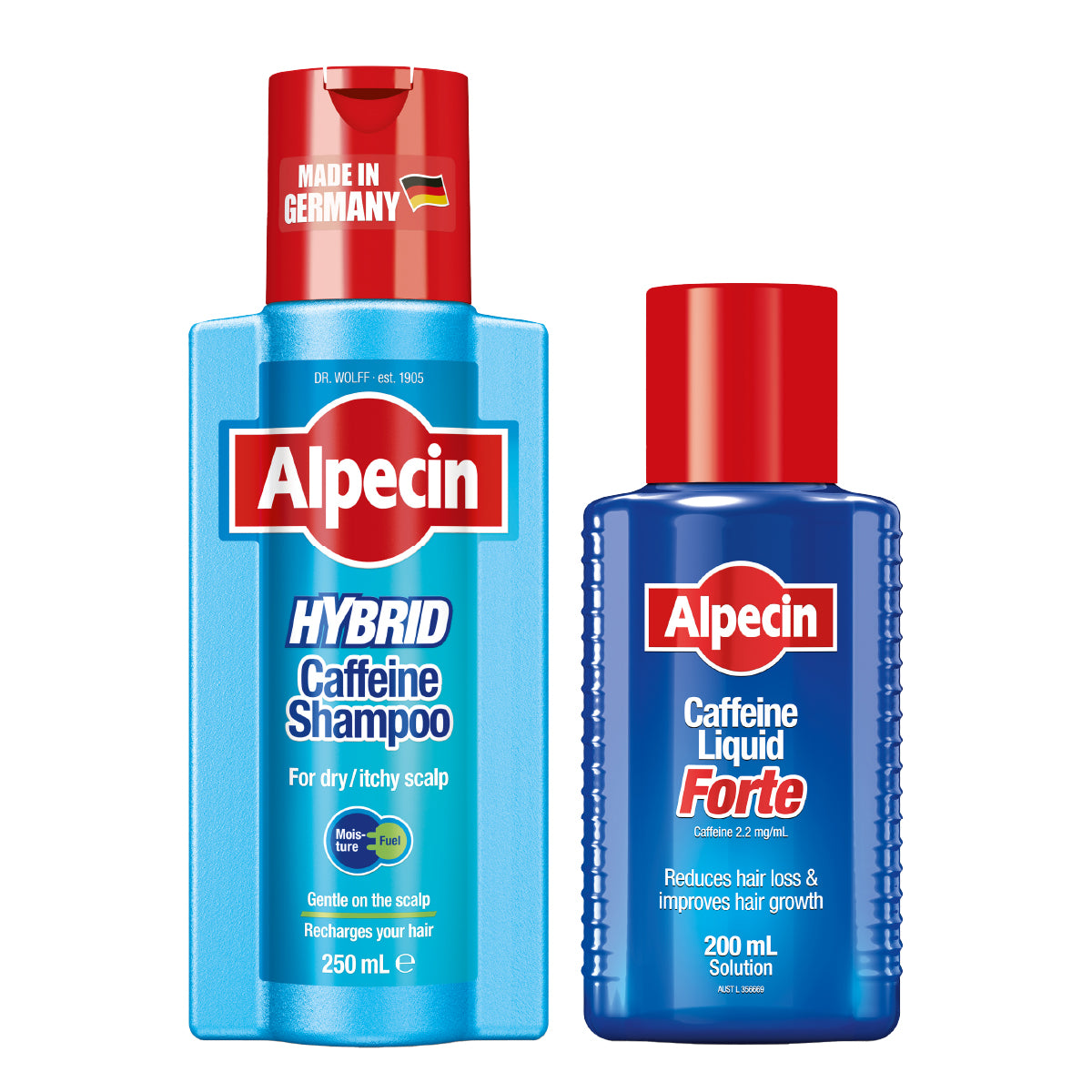 Buy Alpecin Hair Loss Set Alpecin Hybrid Caffeine Shampoo + Caffeine Liquid Forte 200ml