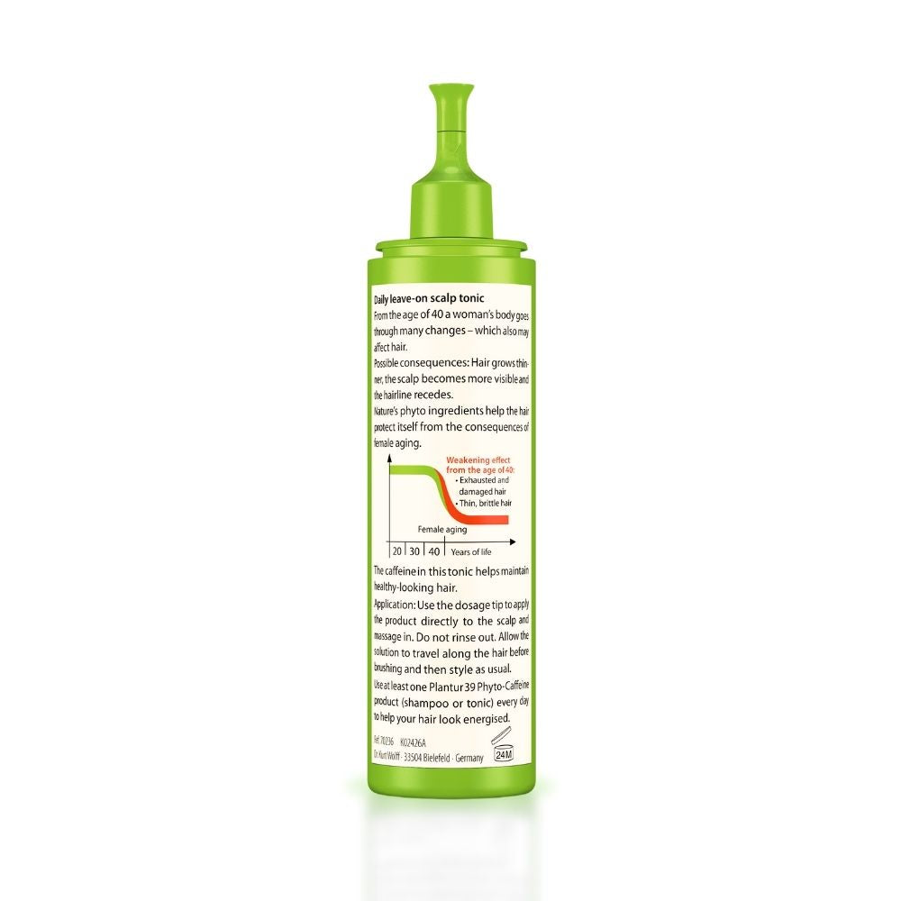 Plantur 39 Phyto-Caffeine Tonic - Strengthens Thin Hair, 200ml