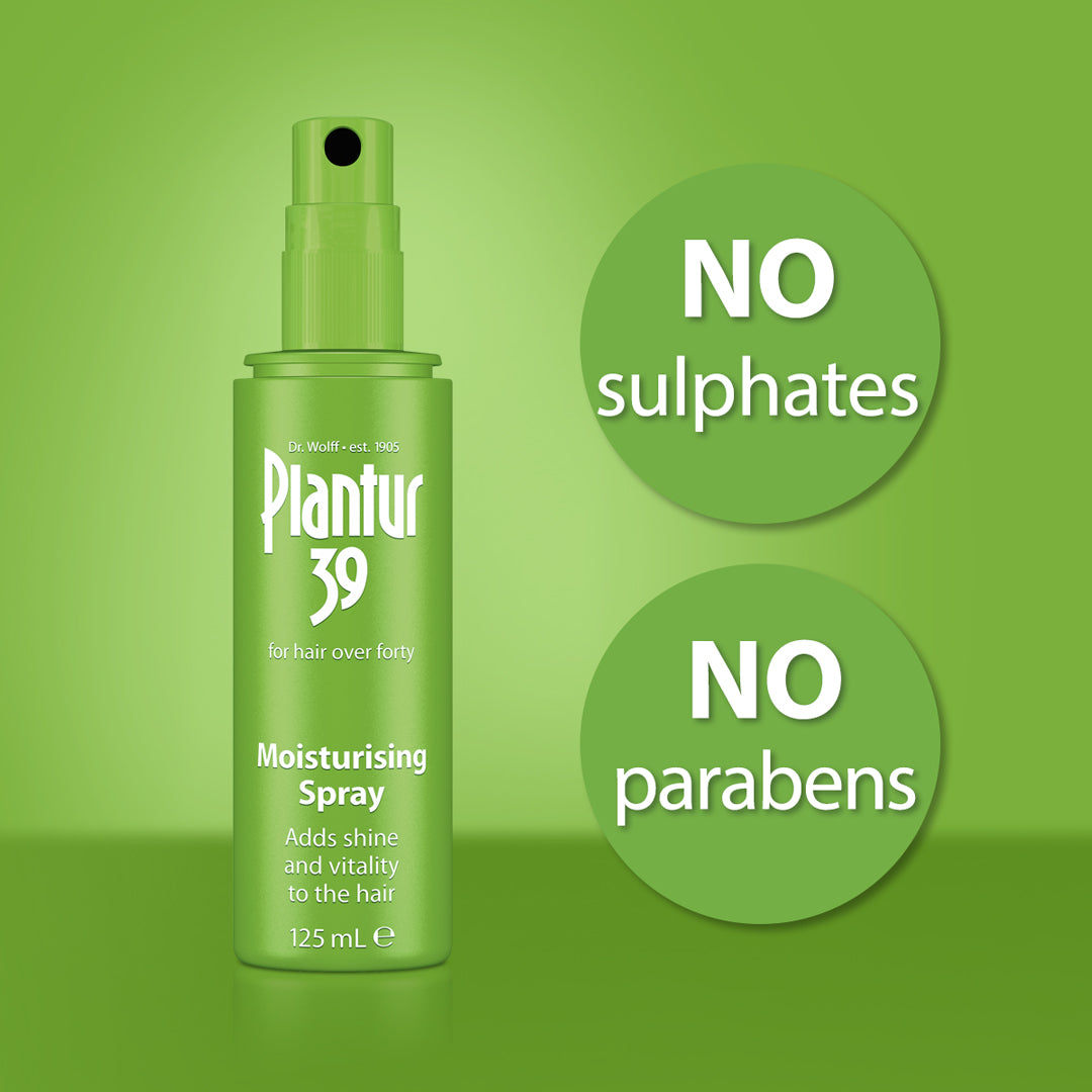 Plantur 39 moisturising spray for daily shine, no sulphates and no parabend