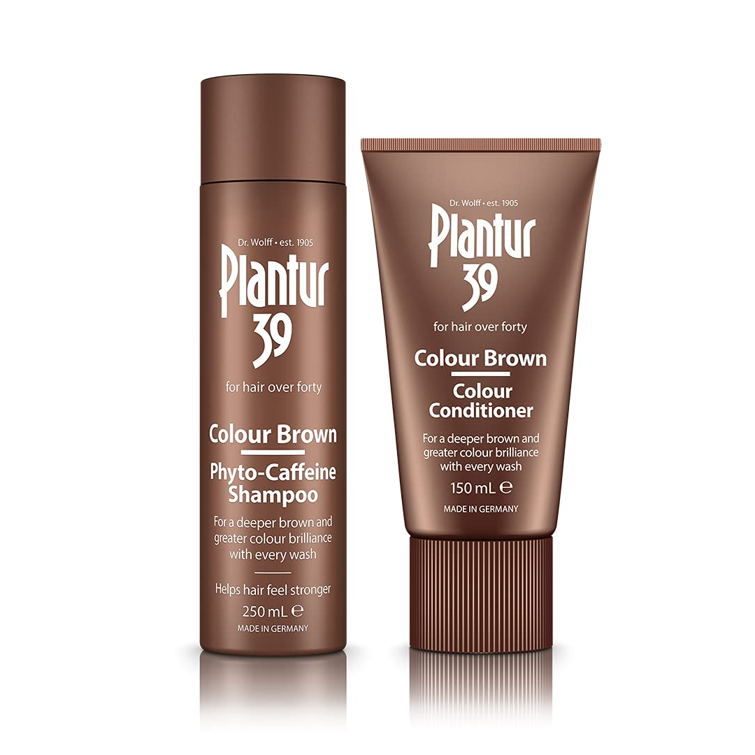 Plantur 39 Colour Brown Shampoo Conditioner Bundle for a Breathtaking Shade of Brown