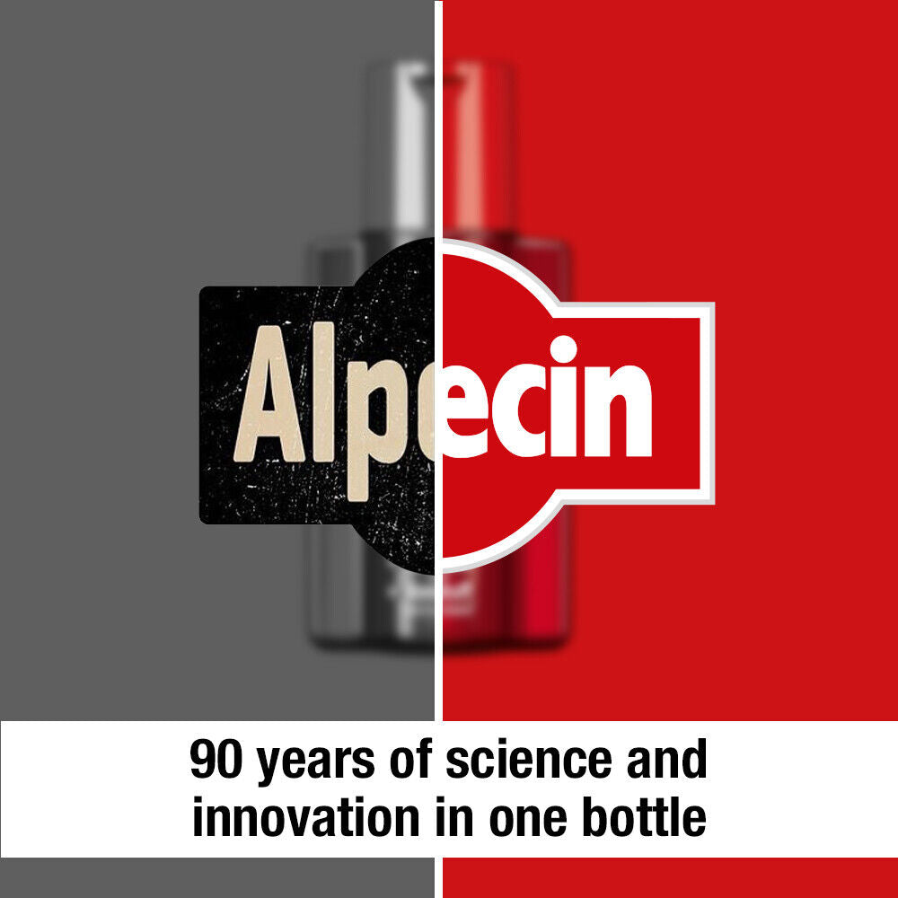 4x Alpecin Double Effect Caffeine Shampoo - Against Oily Dandruff, 200ml