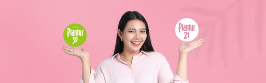What is the difference between Plantur 39 and 21?