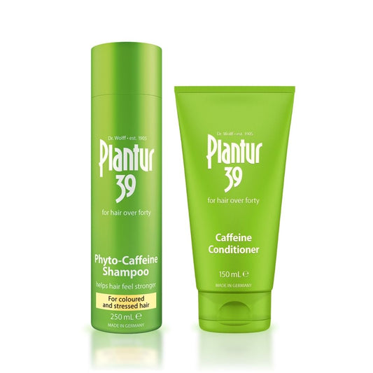 Plantur 39 shampoo and conditioner colour and stressed hair front of pack