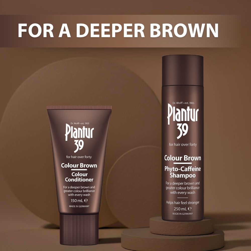 Plantur 39 2x Shampoo + 3x Conditioner Brown Bundle for a Breathtaking Shade of Brown
