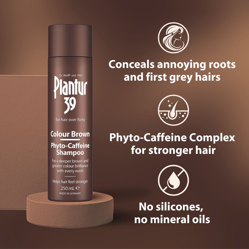 Plantur 39 2x Shampoo + 3x Conditioner Brown Bundle for a Breathtaking Shade of Brown
