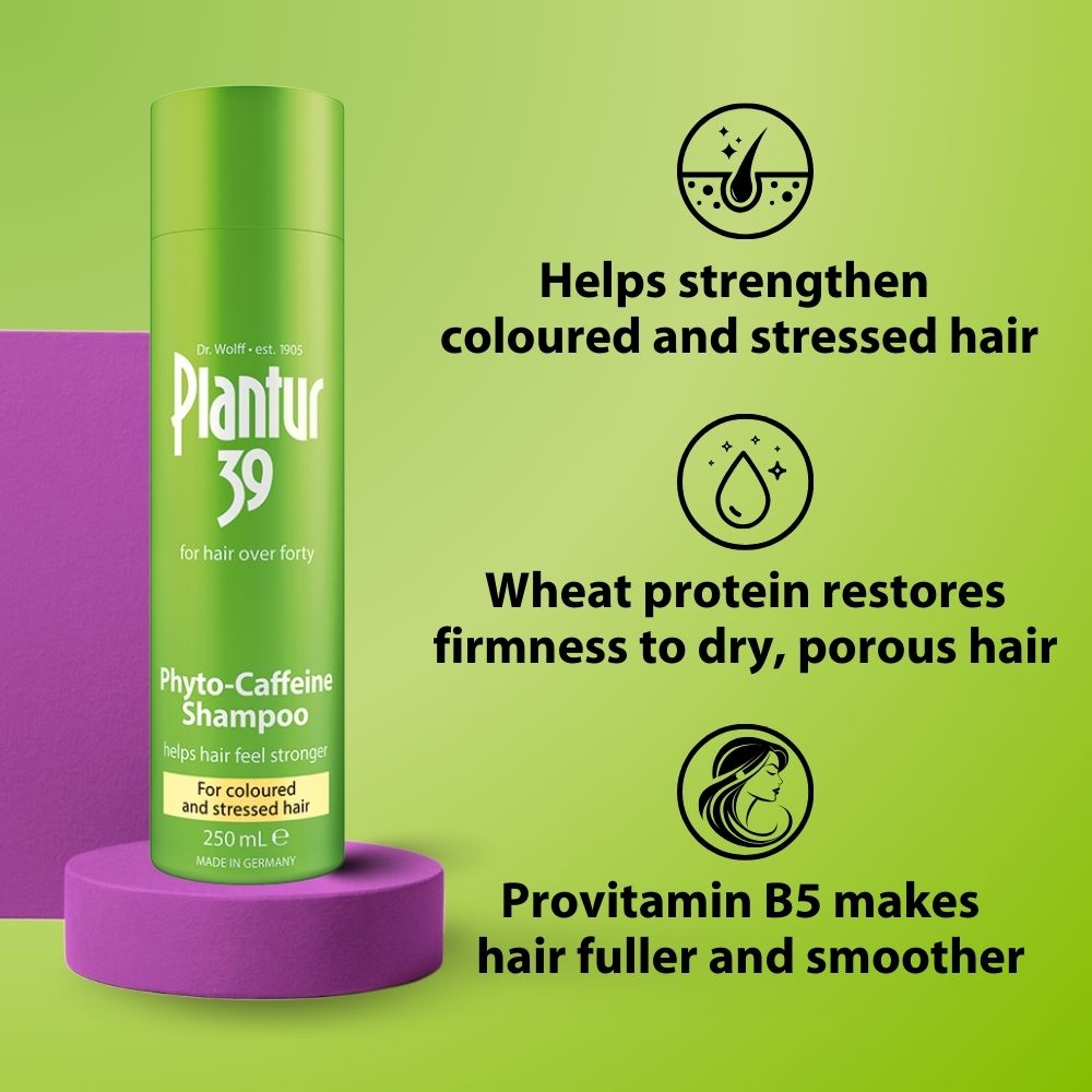 3x Starter Pack - Plantur 39 Shampoo + Conditioner Bundle For Coloured Hair
