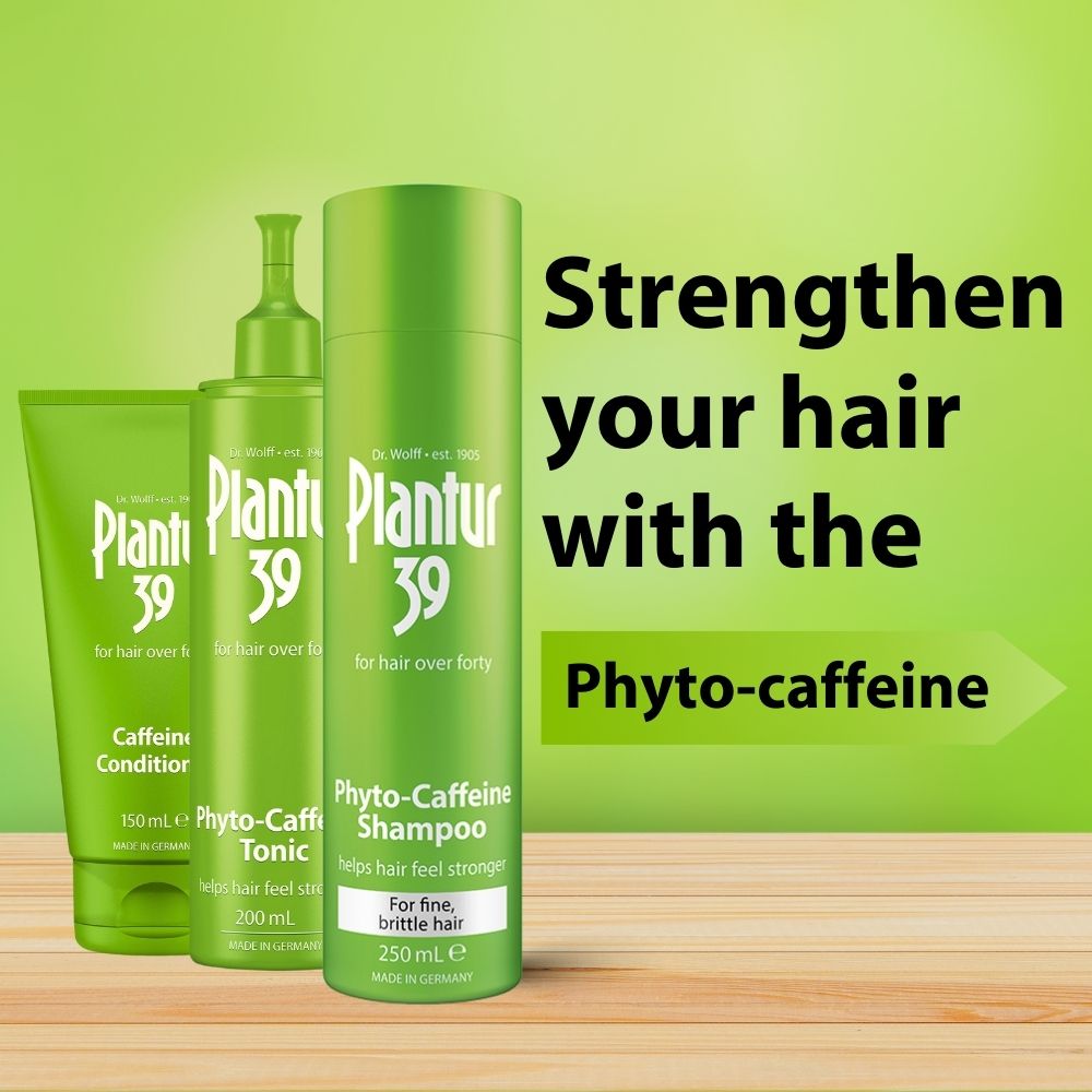 Plantur 39 Care-free Package for Fine Brittle Hair - Adds Volume & Strengthens Thin Hair