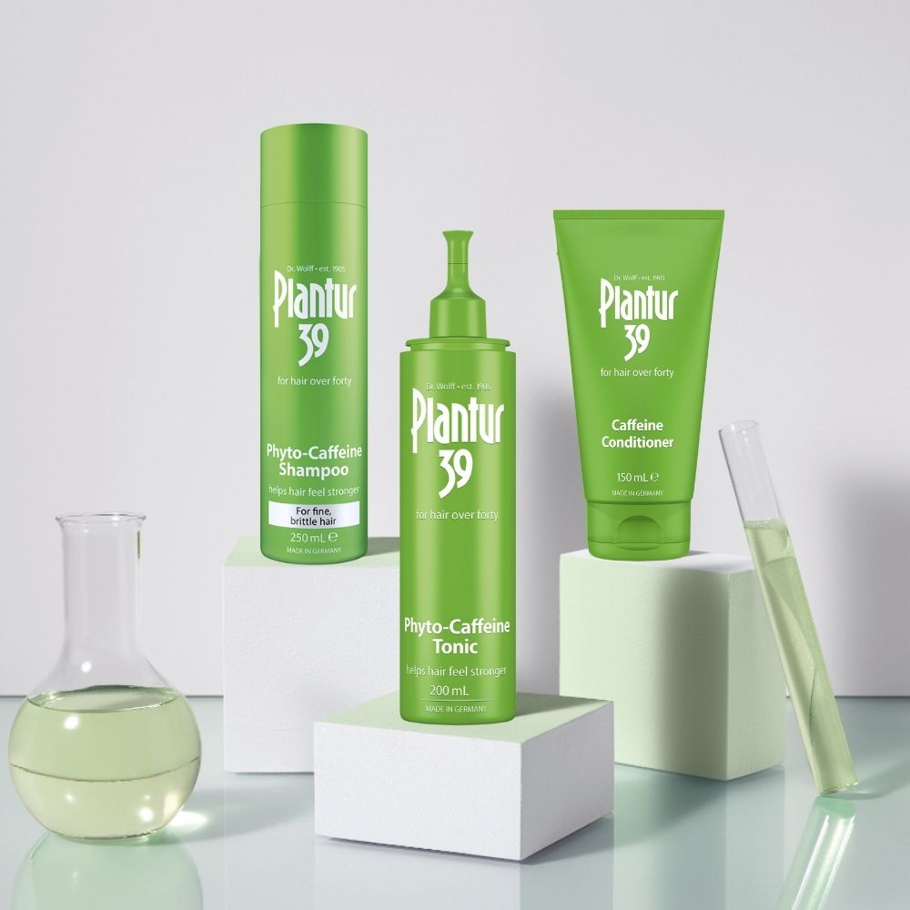 Plantur 39 Care-free Package for Fine Brittle Hair - Adds Volume & Strengthens Thin Hair