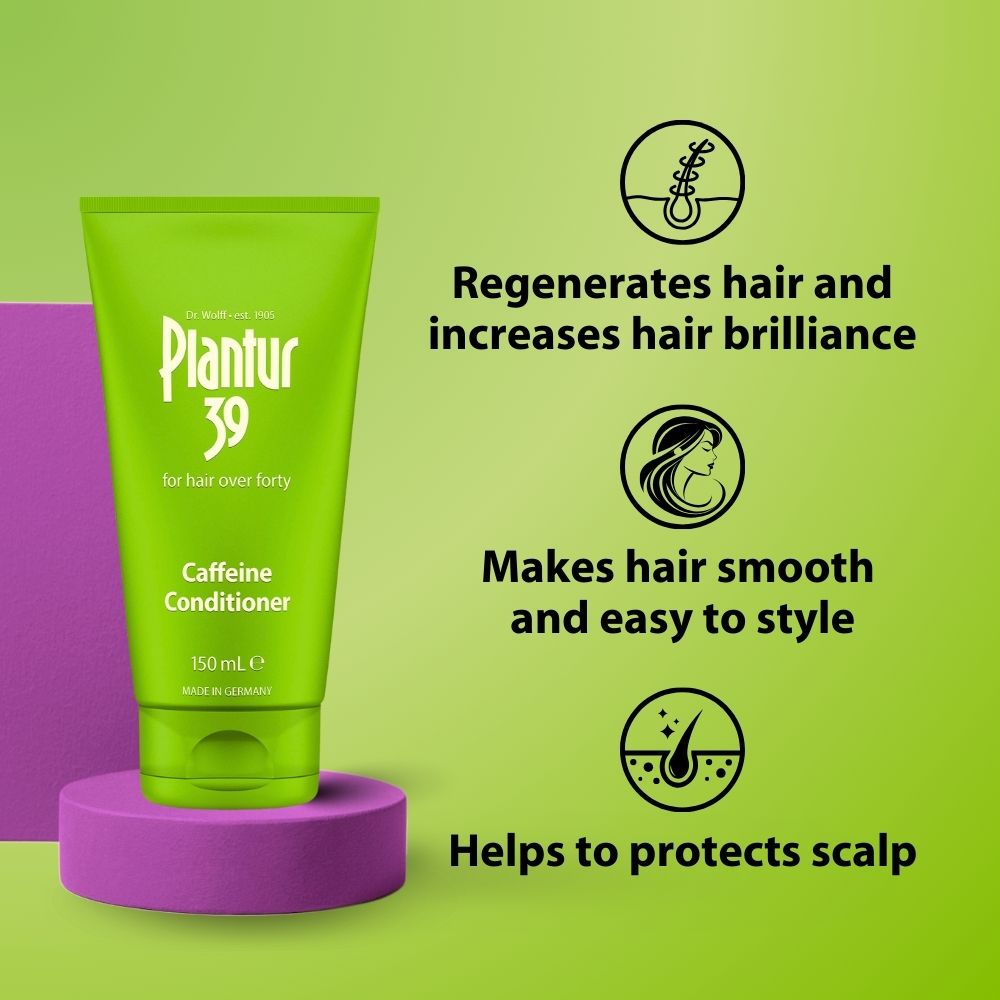 Plantur 39 Care-free Package for Fine Brittle Hair - Adds Volume & Strengthens Thin Hair