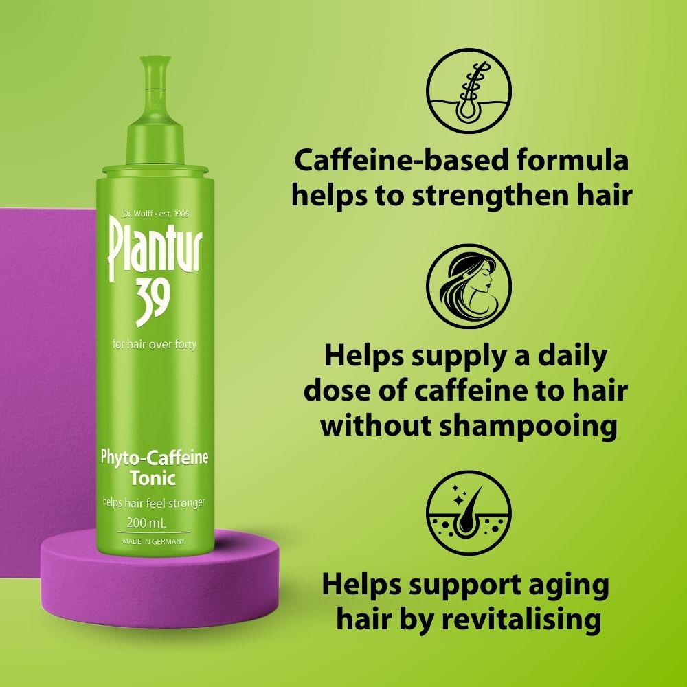 Plantur 39 Care-free Package for Fine Brittle Hair - Adds Volume & Strengthens Thin Hair