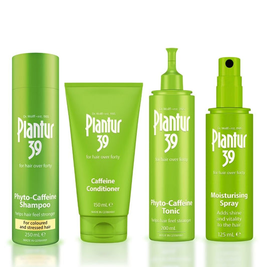 Plantur 39 shampoo and conditioner colour and stressed hair front of pack