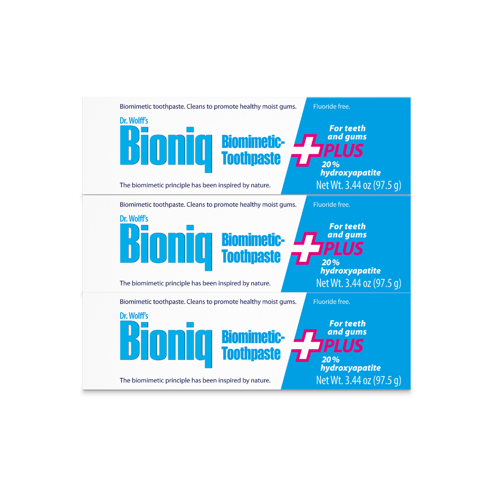 Bioniq Plus Toothpaste 75ml - 3 pack
