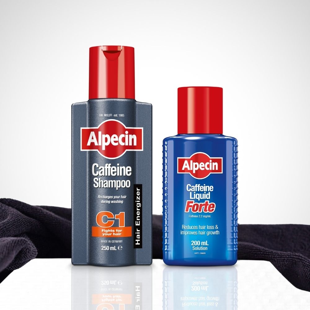 Hair Loss Set – Caffeine Shampoo 250ml + Caffeine Liquid Forte 200ml