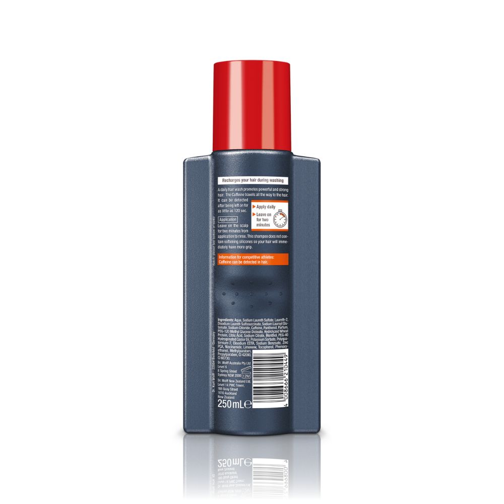 2x Alpecin Caffeine Shampoo C1 for Men - For Stronger Hair, 250ml