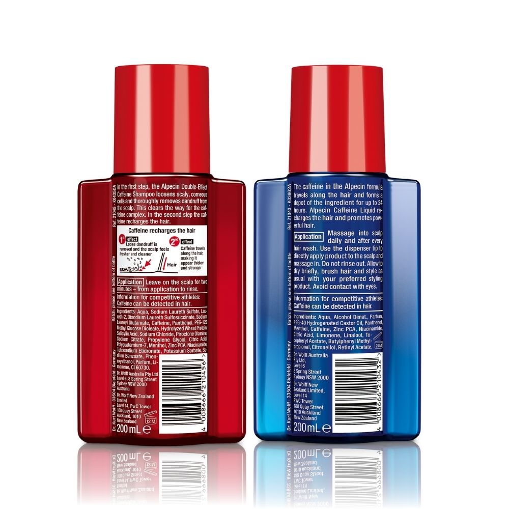 Starter Pack – Alpecin Double Effect Caffeine Shampoo + Caffeine Liquid
