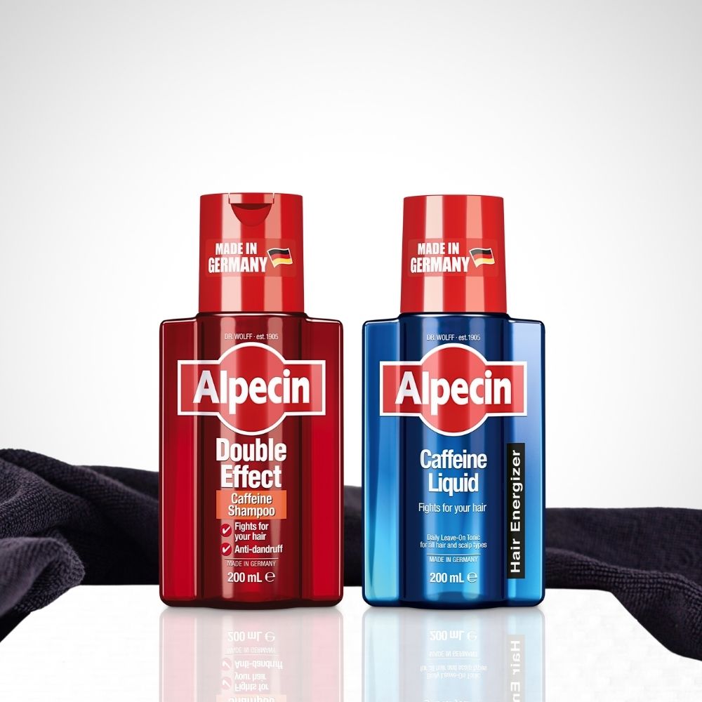 Starter Pack – Alpecin Double Effect Caffeine Shampoo + Caffeine Liquid