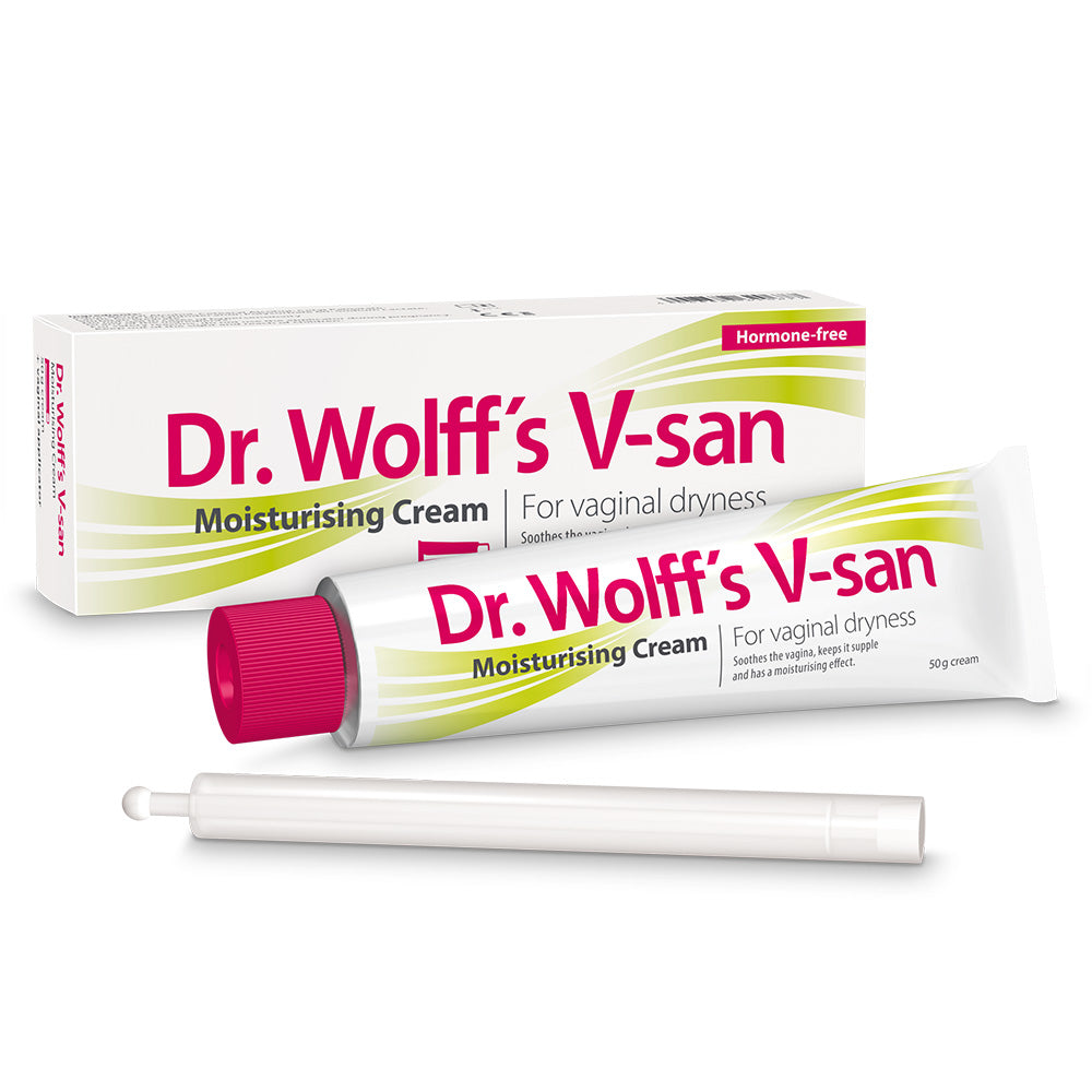 Dr. Wolff's V-san Moisturising Cream 50g - against vaginal dryness