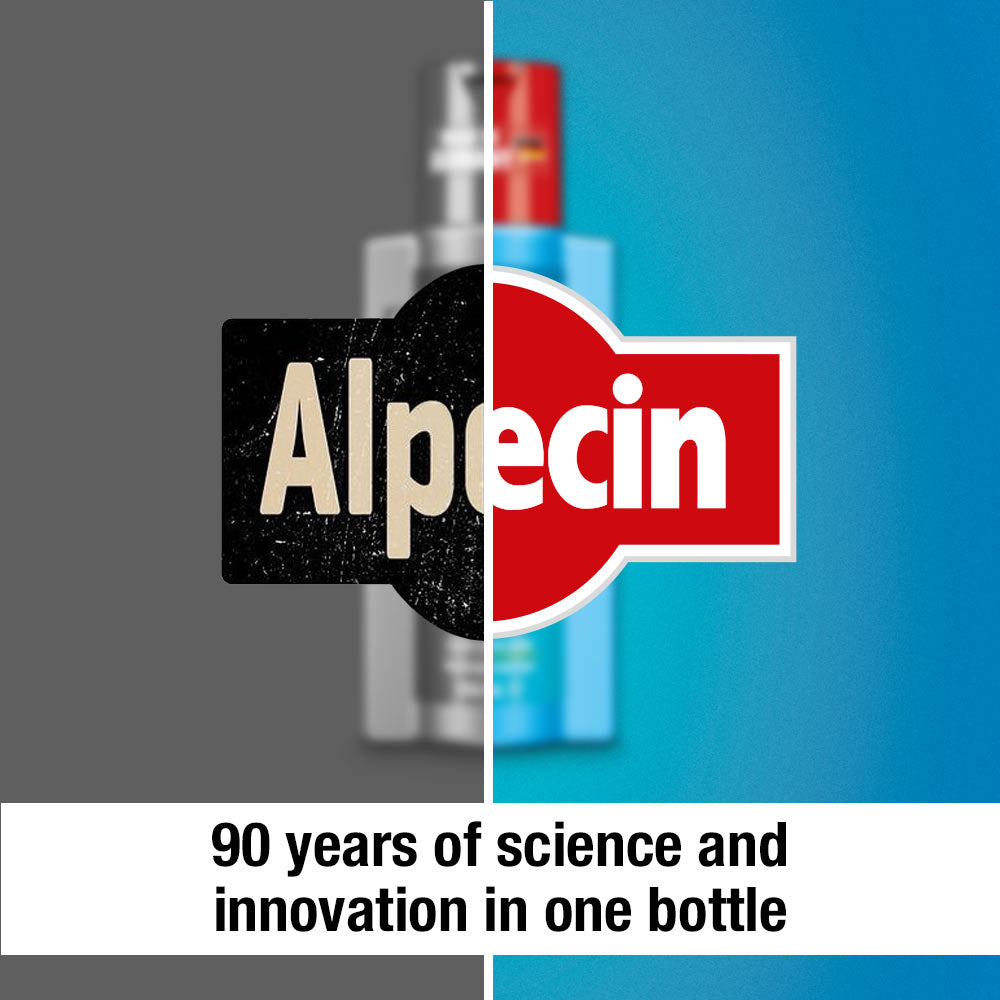 2x Alpecin Hybrid Caffeine Shampoo - for Dry and Itchy Scalp, 250ml