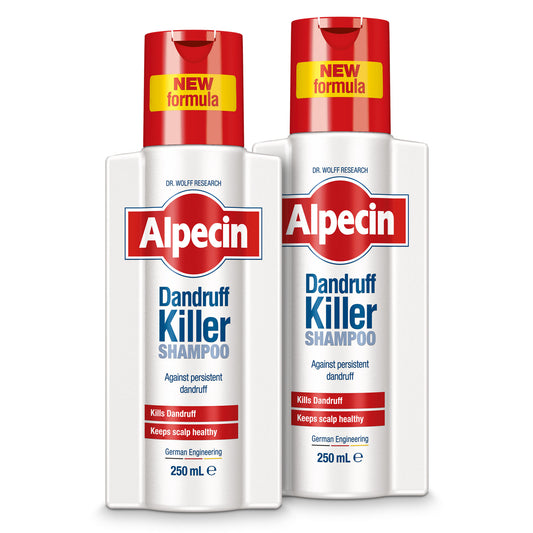 2x Alpecin Dandruff Killer - Effectively Removes and Prevents Dandruff, 250ml