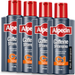 4x Alpecin Caffeine Shampoo C1 - For Stronger Hair, 375ml