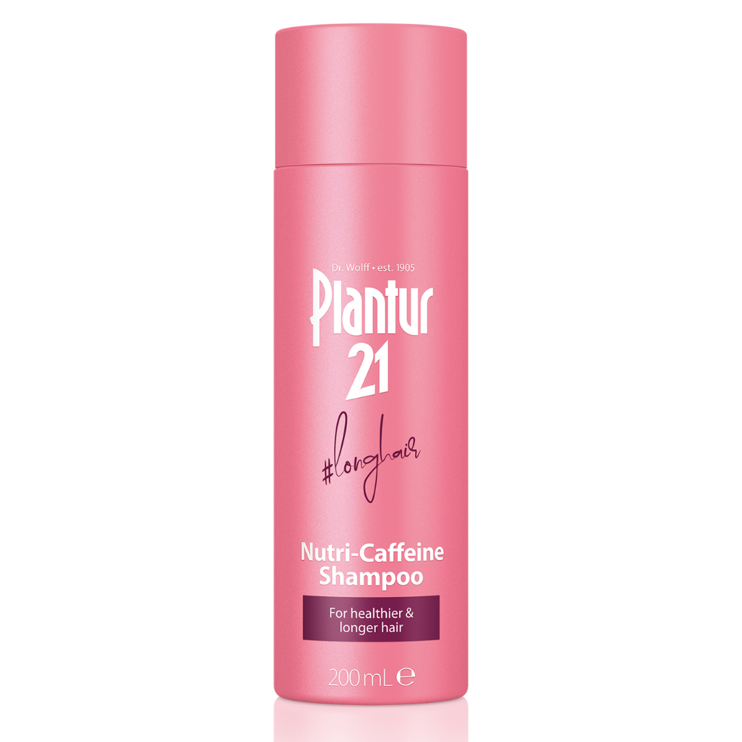 Plantur 21 nutri-caffeine shampoo to help you reach your long hair goals