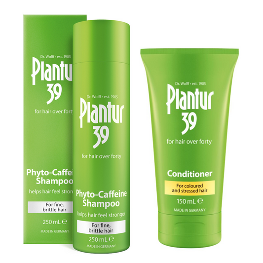 Plantur 39 Starter Pack - Shampoo + Conditioner Bundle For Fine and Brittle Hair