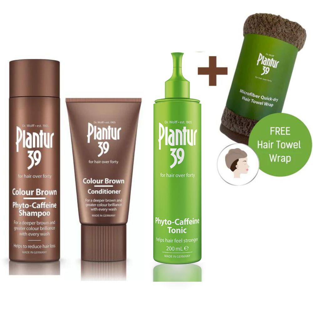 Buy Plantur 39 Limited Edition Colour Brown Shampoo + Conditioner