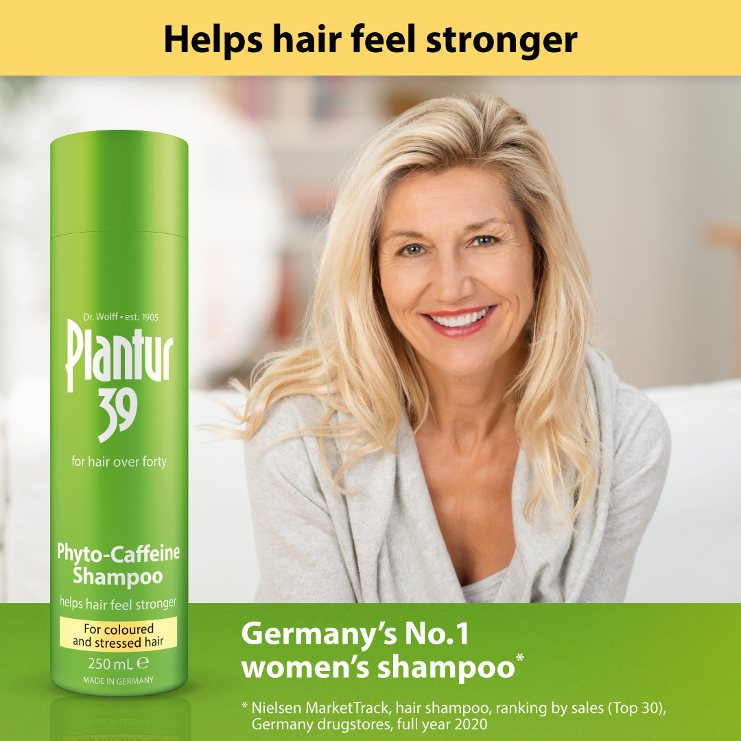 Plantur 39 is germany's number one selling women's shampoo