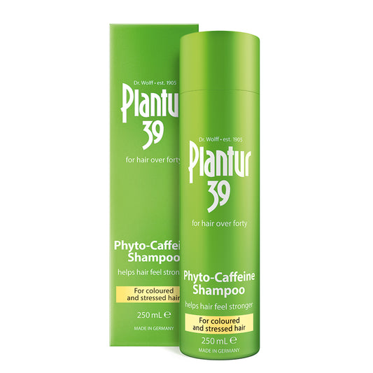 Plantur 39 shampoo and conditioner colour and stressed hair front of pack