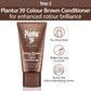 step 2 Plantur 39 colour brown conditioner for more shine and boost colour
