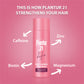 This is how Plantur 21 strengthens your hair with is nutri-caffeine formula with caffeine, zinc, biotin and magnesium