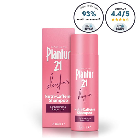 Plantur 21 #longhair Nutri-Caffeine Shampoo for Naturally Long Hair, 200ml