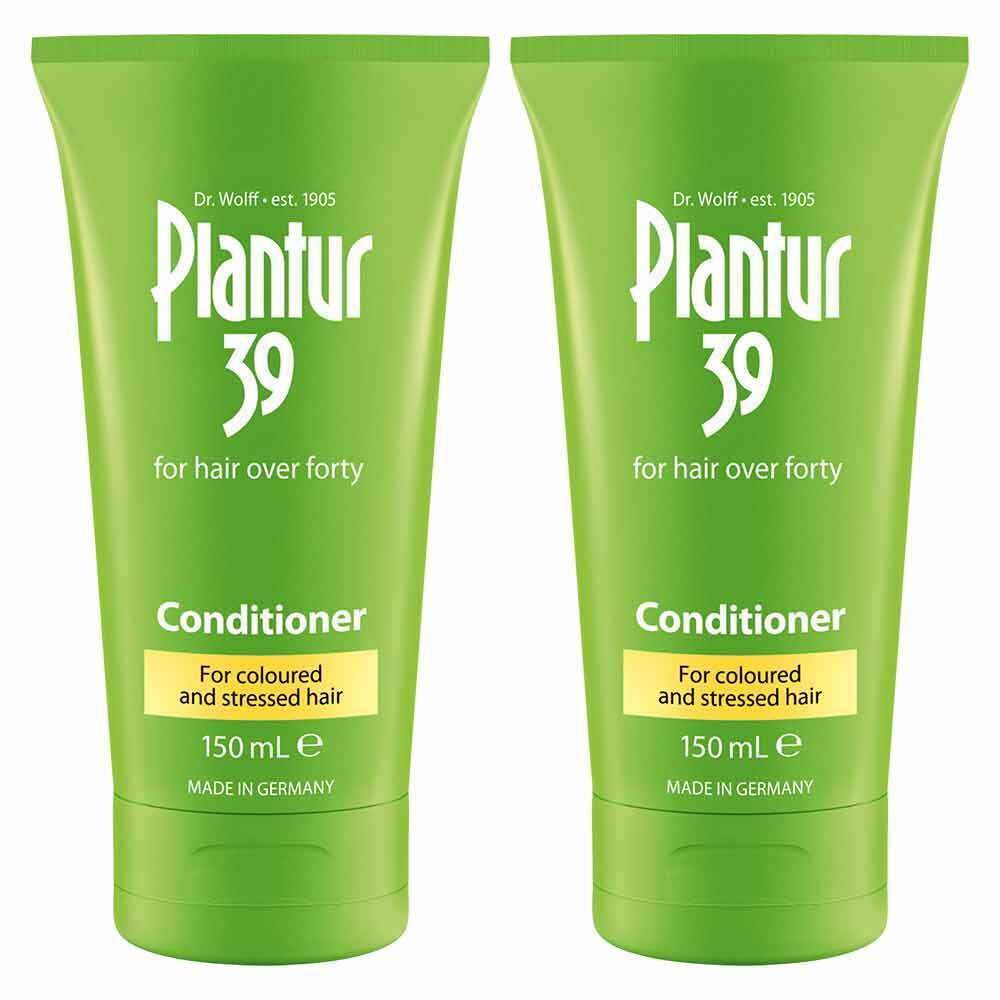 2x Plantur 39 Conditioner For Coloured & Stressed Hair - Protect Hair Colour